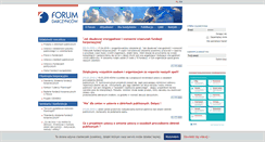 Desktop Screenshot of forumdarczyncow.pl